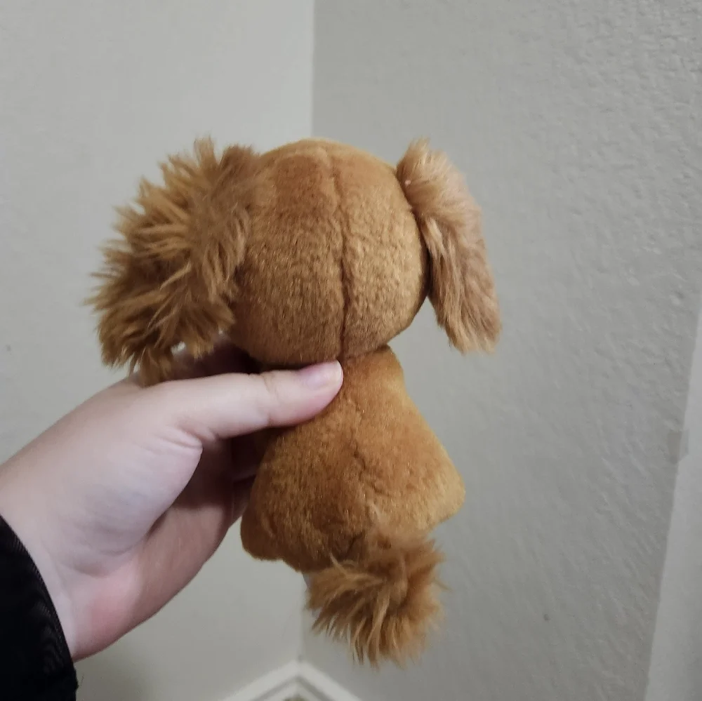 Ty Brown and White Plush Dog Toy‎ with Floppy Ears